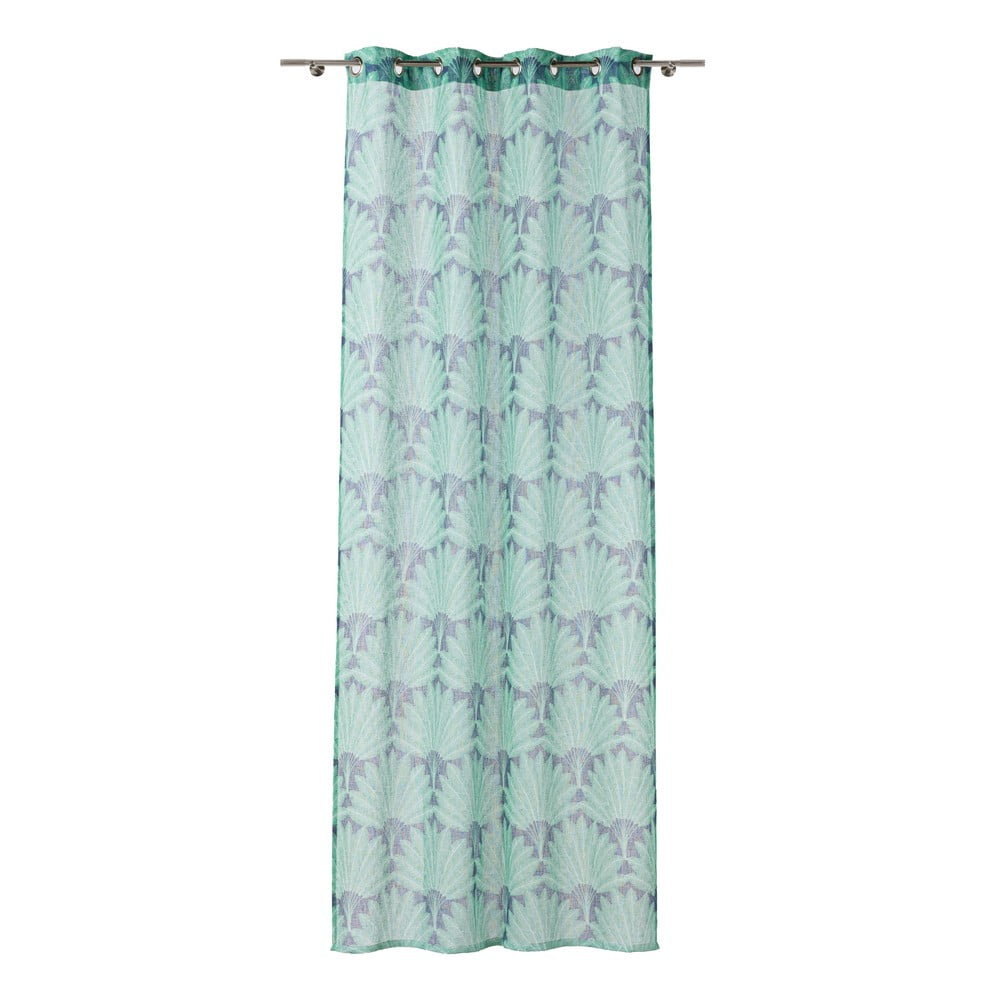 Zielona firanka 140x260 cm Mauritius – Mendola Fabrics