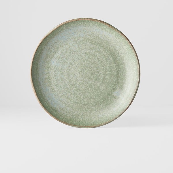 Zielony ceramiczny talerz MIJ Fade, ø 24 cm