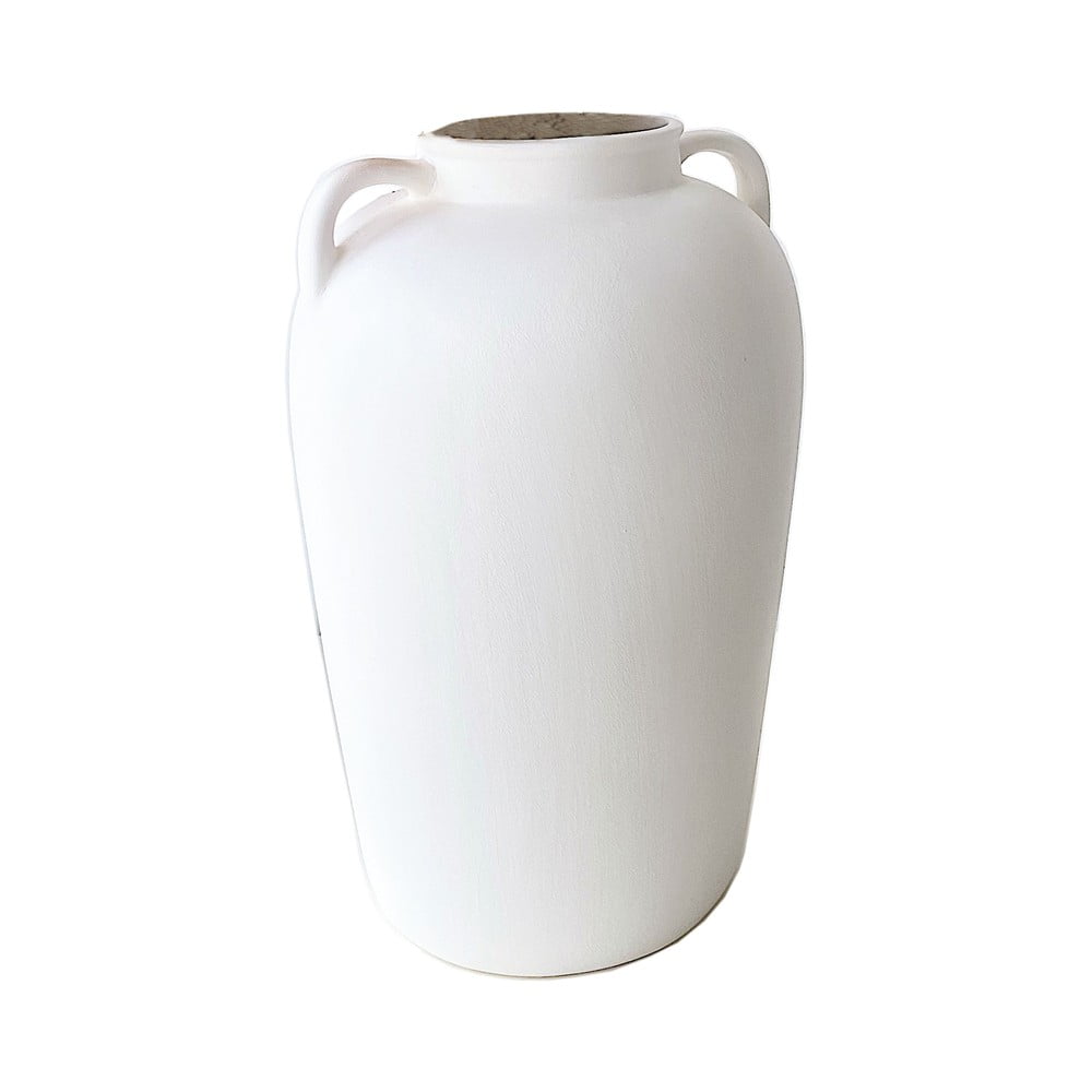 Biały ceramiczny wazon Rulina Pottle