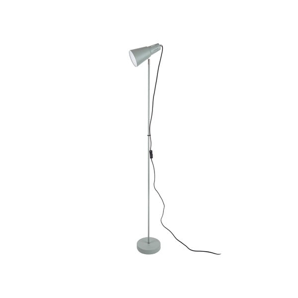 Szarozielona lampa stojąca Leitmotiv Mini Cone, wys. 147,5 cm