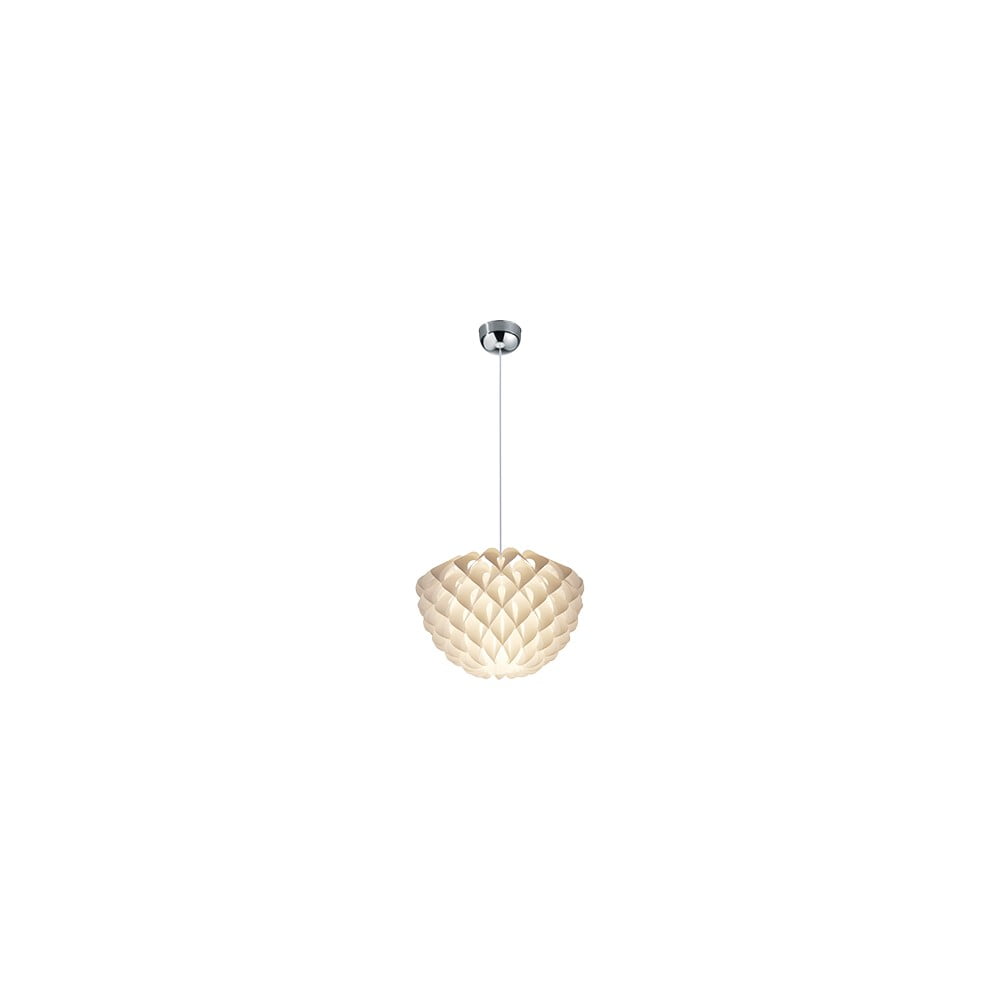 Biała lampa sufitowa Trio Pendant Tilia, wys. 150 cm