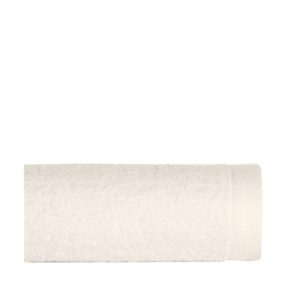 Beżowy bawełniany ręcznik kąpielowy Boheme Alfa, 70x140 cm