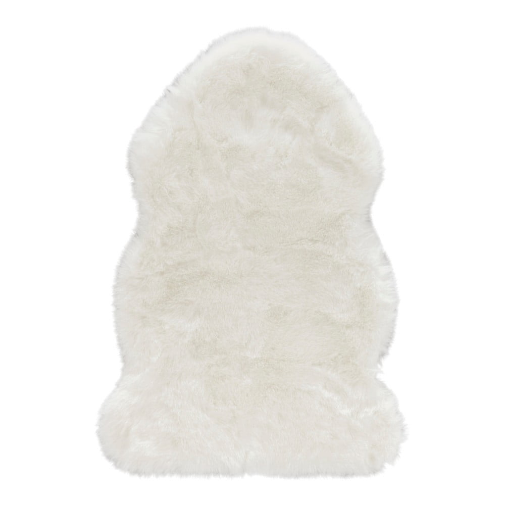 Biała sztuczna skóra Mint Rugs Uni Soft, 120x170 cm