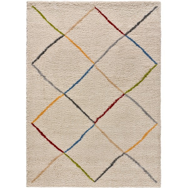 Biały dywan Universal Kasbah White, 133x190 cm