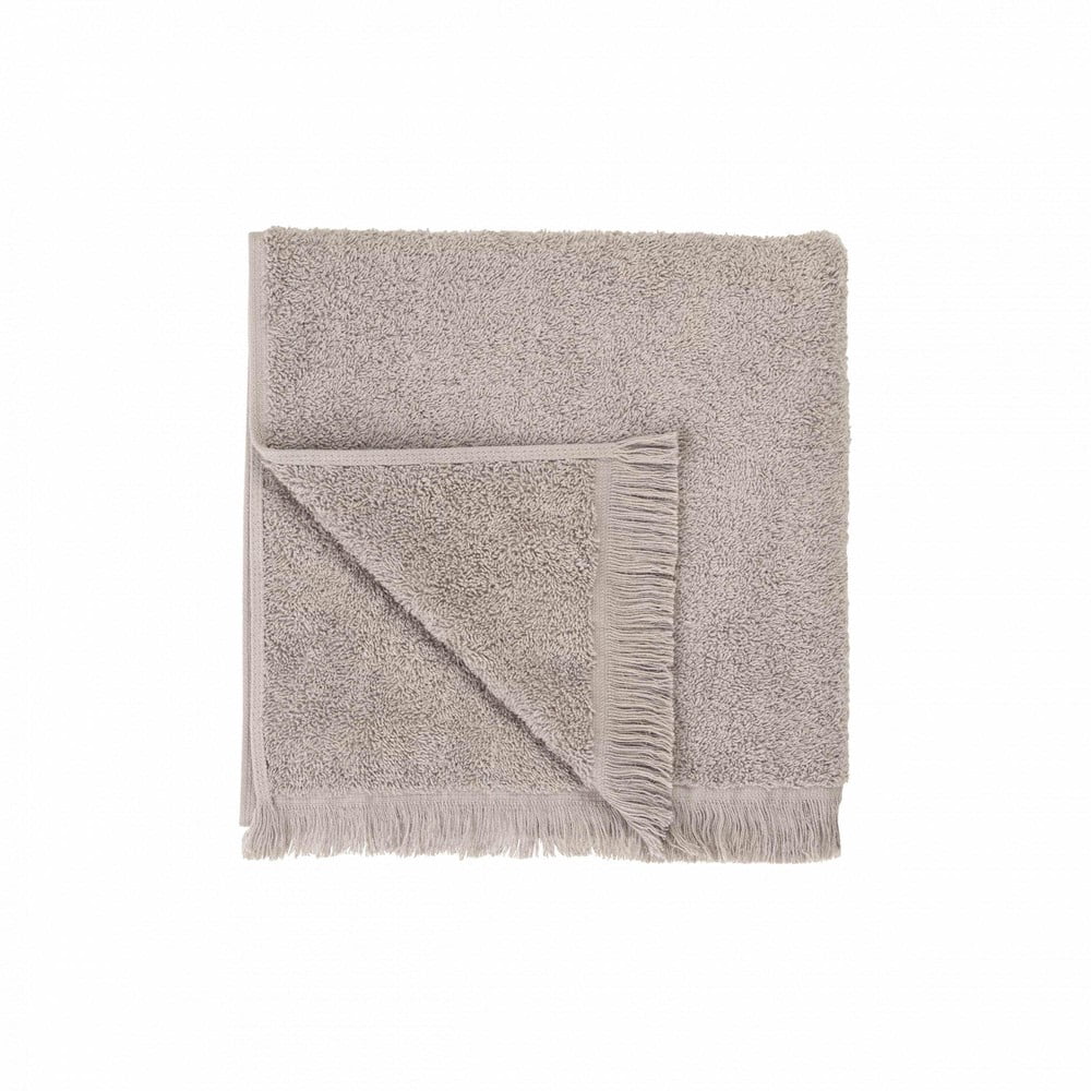Zdjęcia - Ręcznik Blomus Szary/brązowy bawełniany  50x100 cm FRINO –  szary,brązowy 