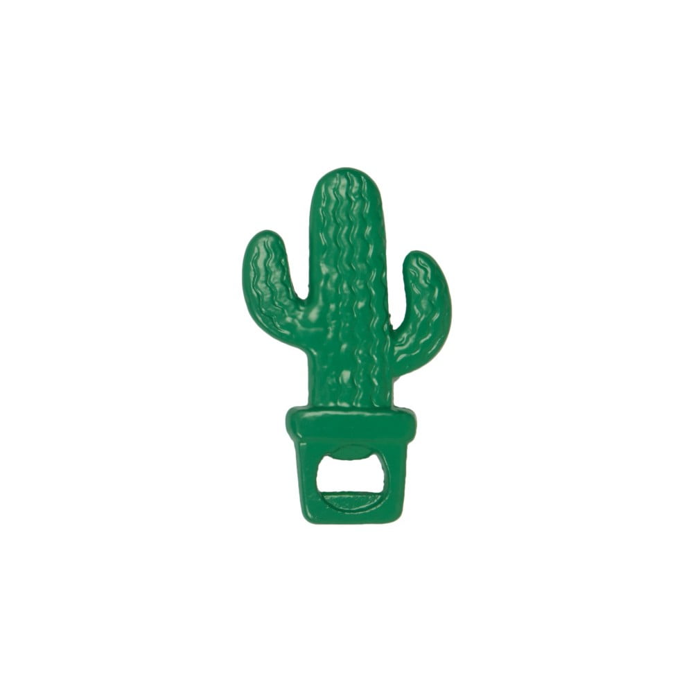 Zielony otwieracz do butelek Fisura Abridor Botellas Cactus