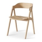 Krzesło z drewna bukowego z rattanowym siedziskiem Findahl by Hammel Mette