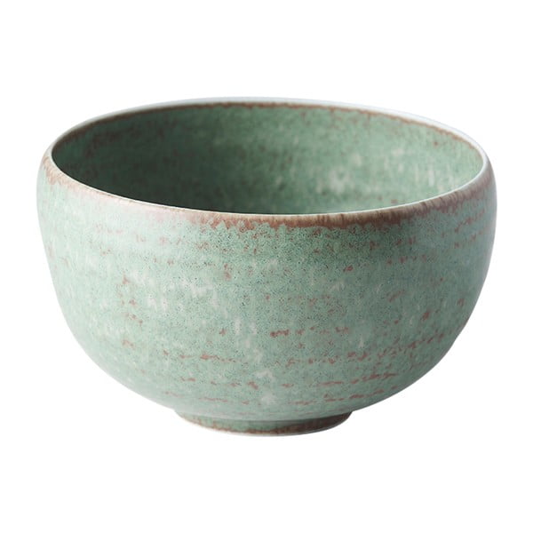 Zielona ceramiczna miska MIJ Fade, ø 13 cm