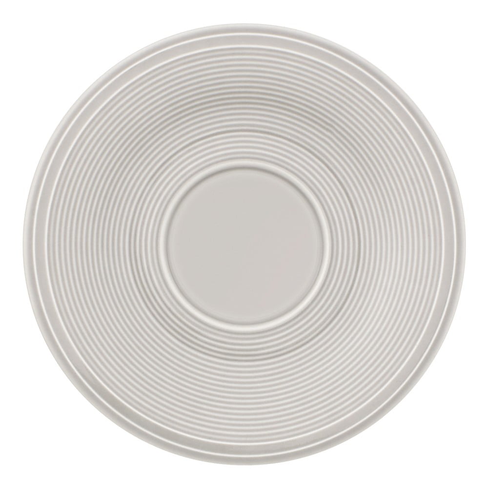 Biało-szary porcelanowy spodek Villeroy & Boch Like Color Loop, ø 15,5 cm