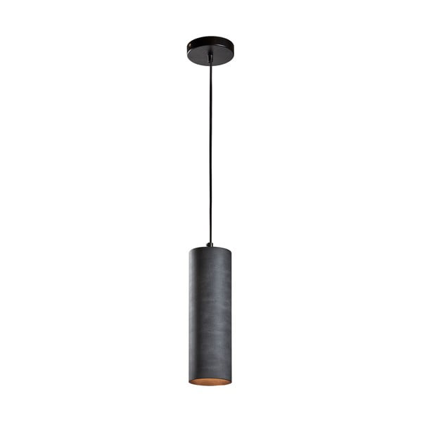 Czarna lampa wisząca Kave Home Maude, wys. 31 cm