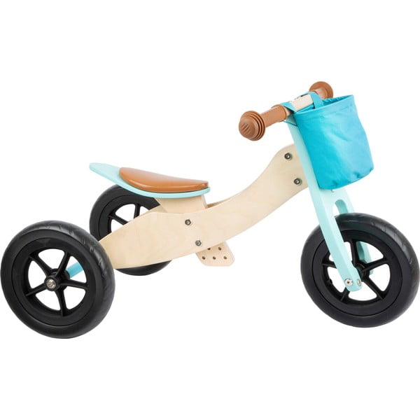 Turkusowy dziecięcy rowerek trójkołowy Legler Trike Maxi