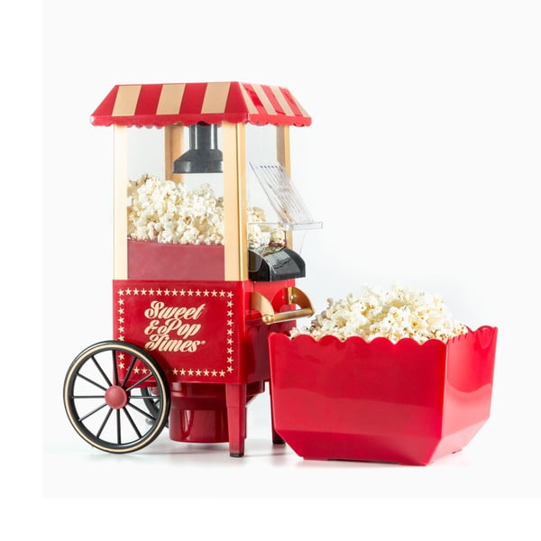Czerwona maszyna do popcornu InnovaGoods Popcorn Maker