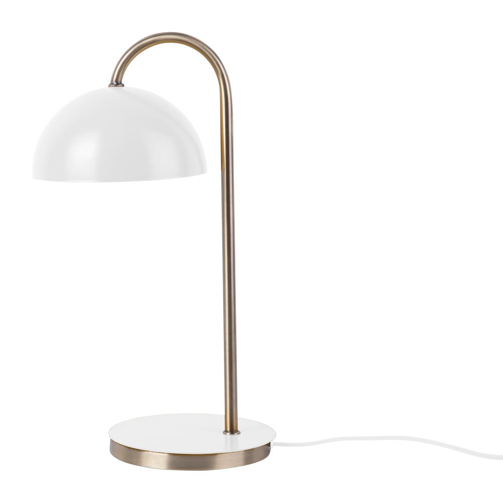 Lampa stołowa w kolorze matowej bieli Leitmotiv Decova