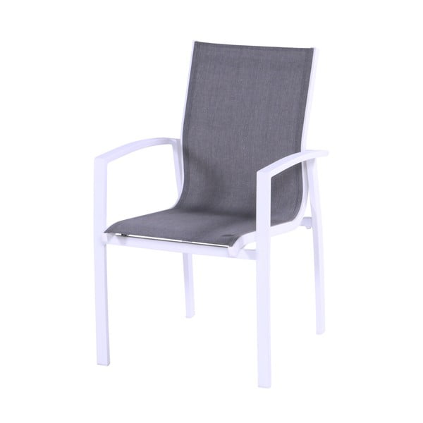 Biało-szare krzesło ogrodowe Hartman Canterbury